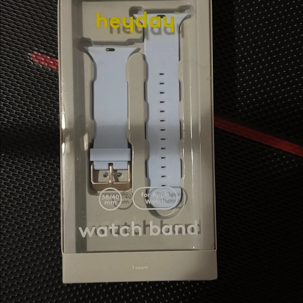 Heyday Light Blue and Aqua Watch Bands for Apple Watch, 38/40 mm size